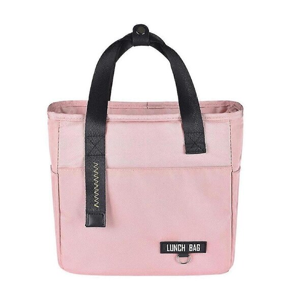 Lunch Box Bag Portable Bento Bag Large Capacity Picnic Insulation Bag Waterproof Lunch Bag,pink