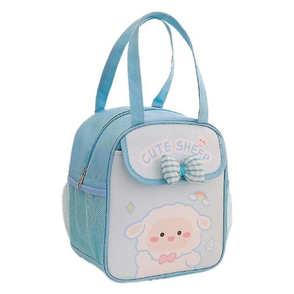 Kawaii Lunch Bag For Girls Cute Lunch Box Bag Insulated Bag Reusable Tote Bag For Hot Or Cold Work
