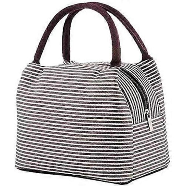 Lunch Bags Reusable Lunch Tote Bags Portable Lunch Cooler Bag Lunch Holder Insulated Lunch Box Bag for Picnic Office Beach