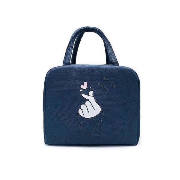 Insulated lunch bag, fashionable portable lunch bag, lunch box bag for work, simple ice bag, insulated bag