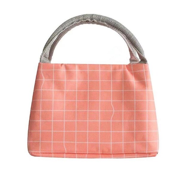 Portable Insulation Bag Thick Waterproof Portable Insulation Bag Lunch Box Bag Insulation Bag Lunch Bag Lunch Bag with Rice Bag (22.5 * 15 * 15cm, Red