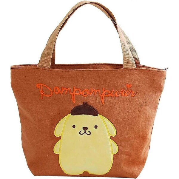 Cute Cartoon Pattern Canvas Tote Bag Lunch Box Bag Lunch Box Bag