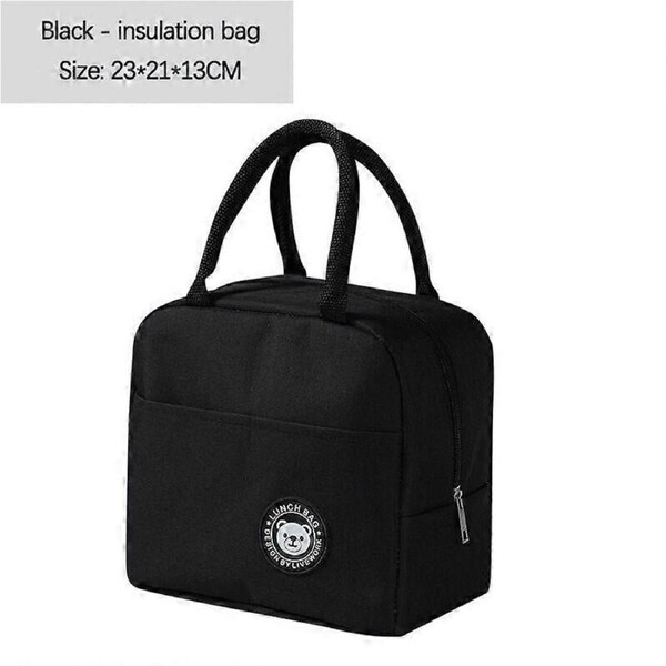 New Arrival Lunch Bag Aluminum Foil Insulation Bag Portable Lunch Bag Thickened Simple Lunch Bag Fashionable Lunch Box Bag Lunch Boxes & Totes