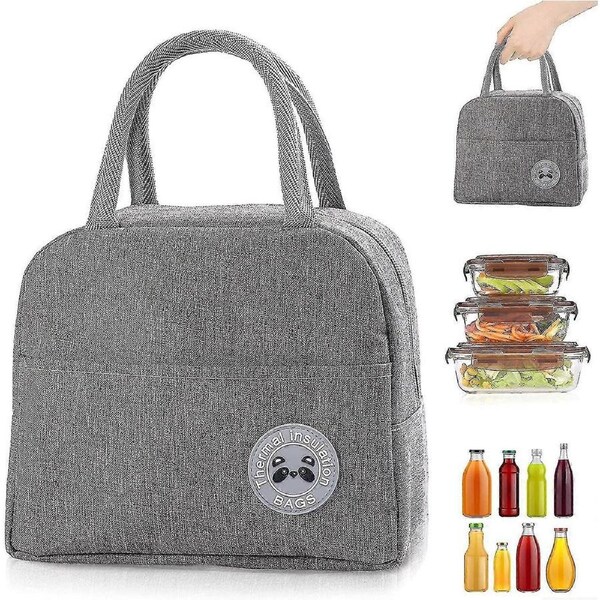 Insulated Lunch Bag, Portable Lunch Bag Lunch Box Bag Waterproof Lunch Box Bag For Office School Travel Camping Meal