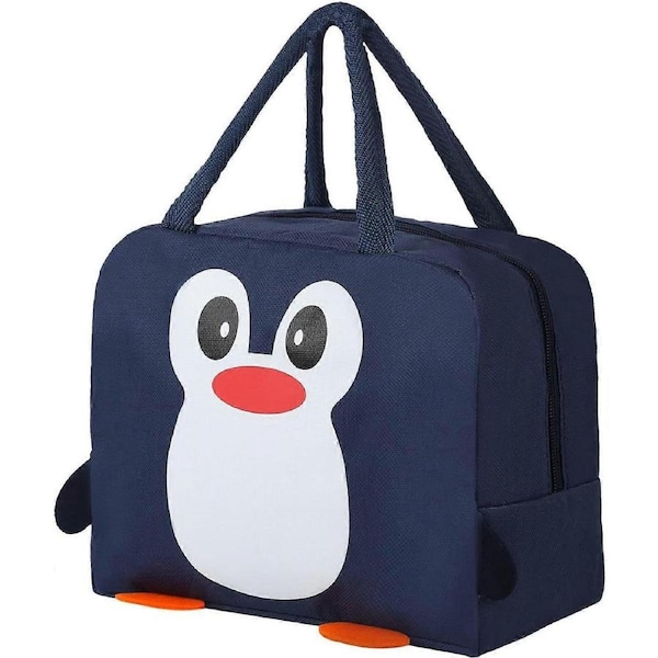 Insulated Lunch Bag, Reusable Cooler Bag, Cartoon Lunch Box Container, Tote Lunch Bag with Zipper, Easy Clean Lunch Box Bag for Women, Men, Student an