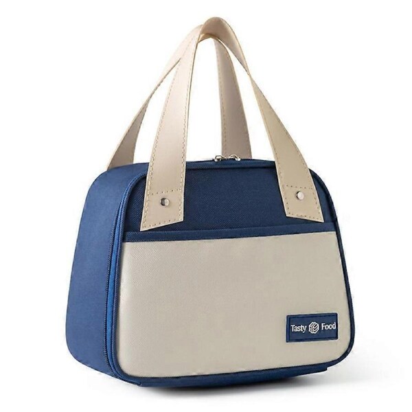 Lunch Bag for Women Men, Insulated Lunch Tote Bag Simple Lunch Box Bag Small Portable Lunchbox Organizer Cooler Bag Meal Prep Bento Lunch Bag for Wor