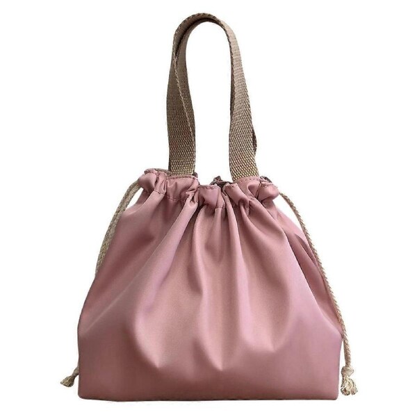 Drawstring Reusable Lunch Bag for Women Insulated Lunch Box Bags Containers for Work Picnic or Travel