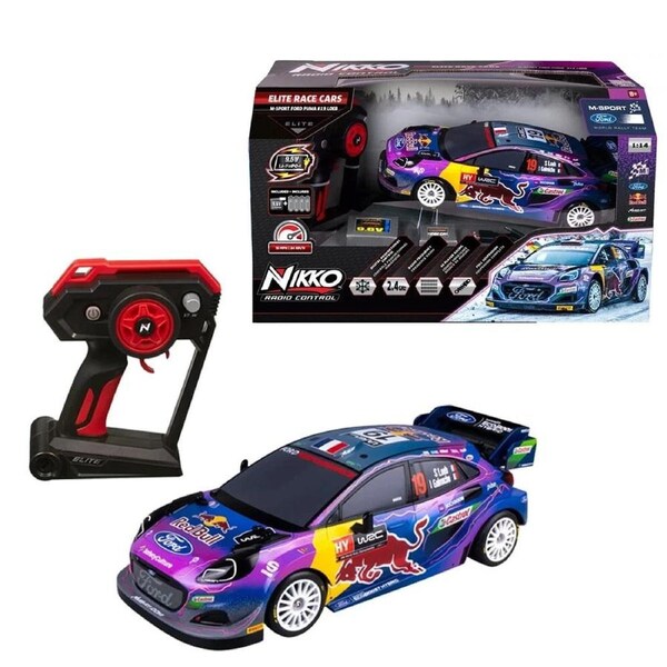 Nikko Radio Control M-Sport Ford Puma #19 Loeb 1:14 Scale R/C Vehicle