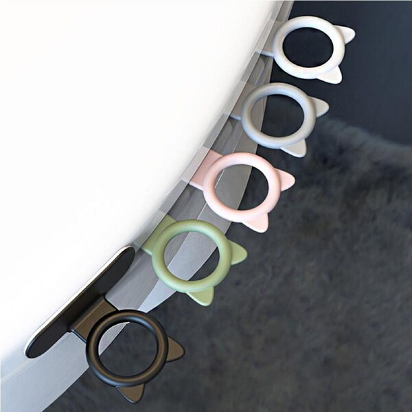 10pcs Tab Toilet Seat Lifter Toilet Seat Handle Lift Toilet Cover Lifter