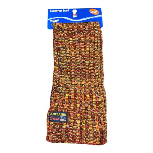 AFL Adelaide Crows Marble Knit Scarf Official AFL Brand New AU