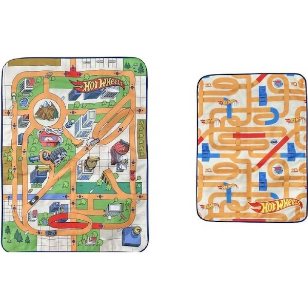 Hot Wheels - Reversible Foam Playmat 115cm X 90cm