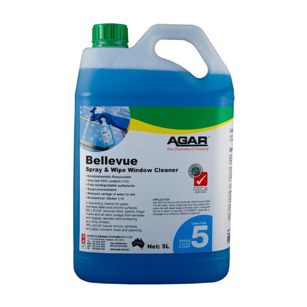 5L Agar Bellevue high-Performance Glass & Window Cleaner