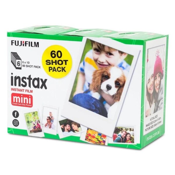 FUJIFILM INSTAX Mini Film (60 Pack)