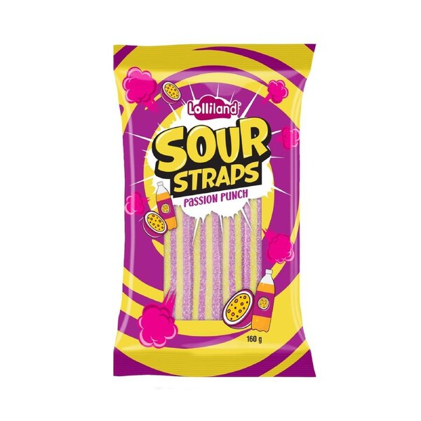 Sour Straps Passion Punch 160g