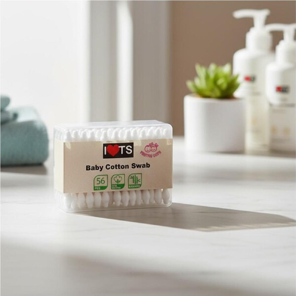 56pk Child Safe Cotton Swab