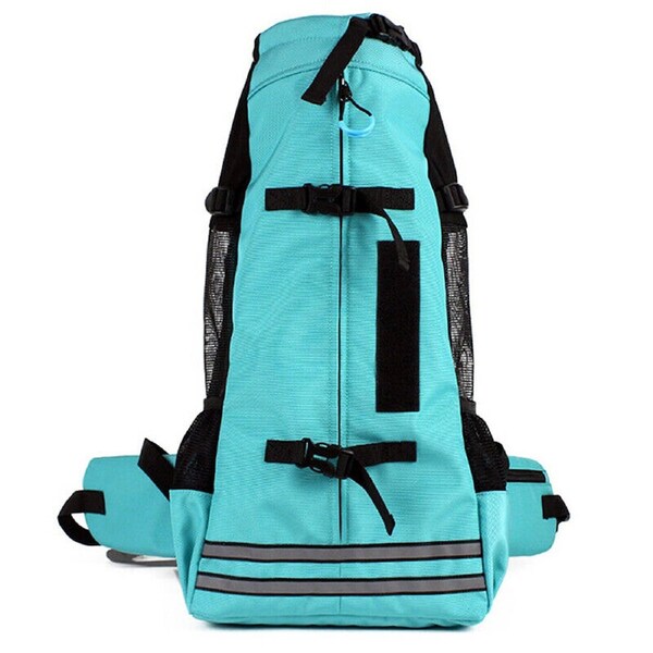 Dog Carrier Large Backpack Puppy Travel Bike Cycling Hiking Carrier Bag Outdoor M 49 x 23 x 12cm Green