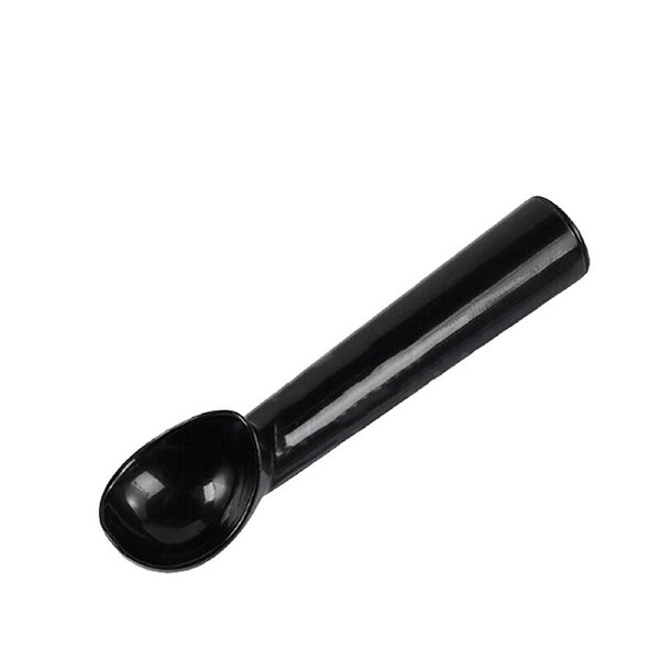 Anti-Freeze Ice Cream Scoop Non Stick Professional Spoon Polished Aluminium Black