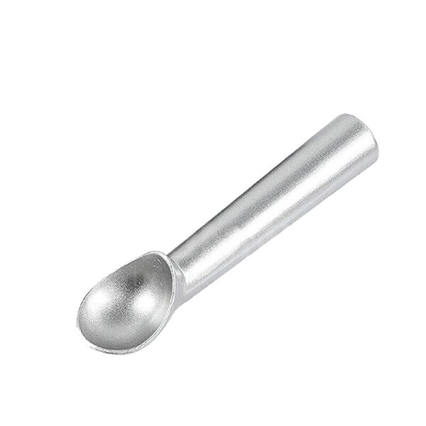 Anti-Freeze Ice Cream Scoop Non Stick Professional Spoon Polished Aluminium Silver