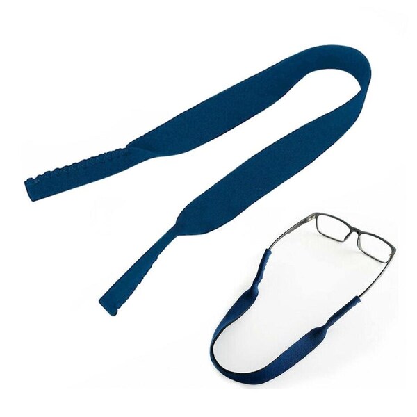 Sunglasses Strap Sports Band Glasses Neck Cord Neoprene Eyewear - 5x Dark Blue