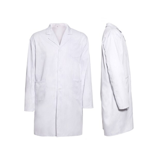 White Lab Coat Hygiene Food Industry warehouse Doctors Laboratory Medical Coat 2XL