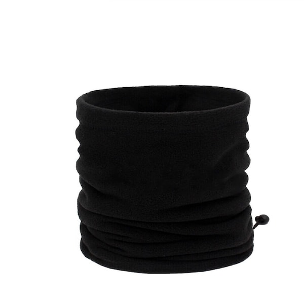 Multifunctional Windproof Neck Warmer Scarf Motorcycle Motorbike Bike Cycle Bib Black