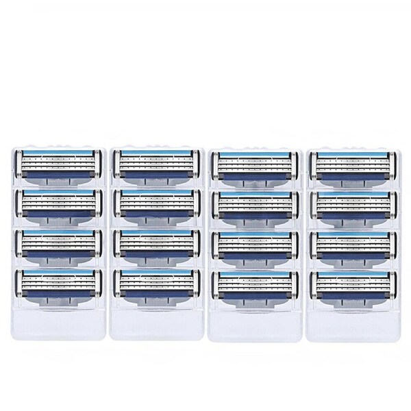 For Men Gillette MACH 3 Razor Shaving Shaver Trimmer Refills Cartridges - 3 Blades 16pcs