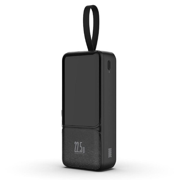 iQuick Power Square Power Bank 30000mAh 22.5W LED Display USB Type-C Type-A - Black