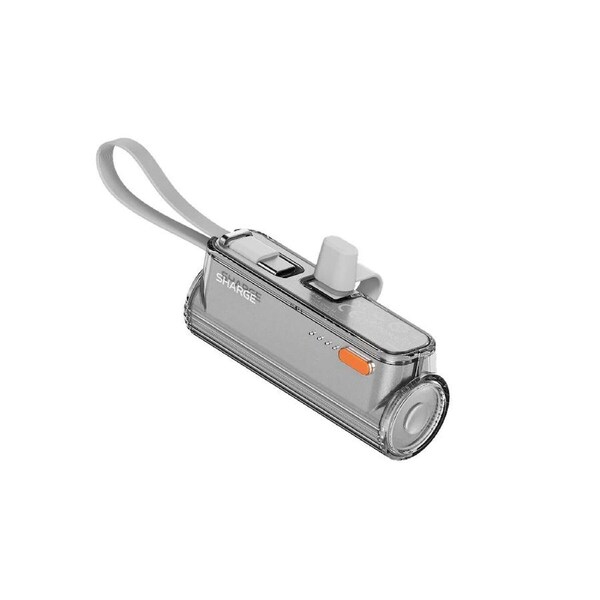 Sharge Flow Mini 2 5000mah Power Bank - Silver