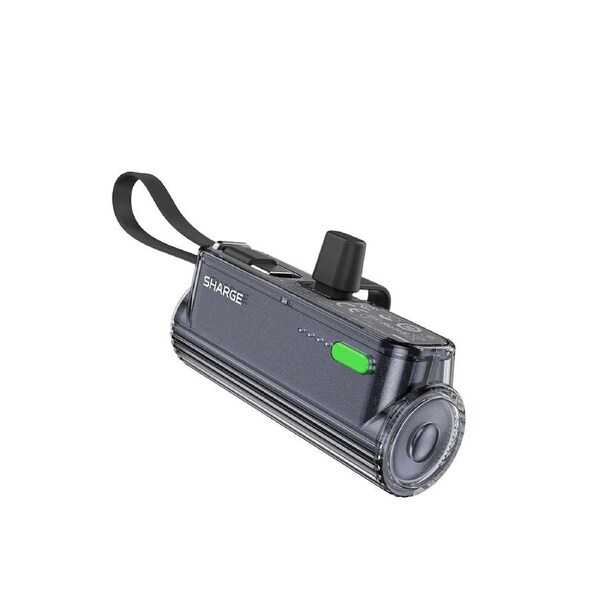 Sharge Flow Mini 2 5000mah Power Bank - Black