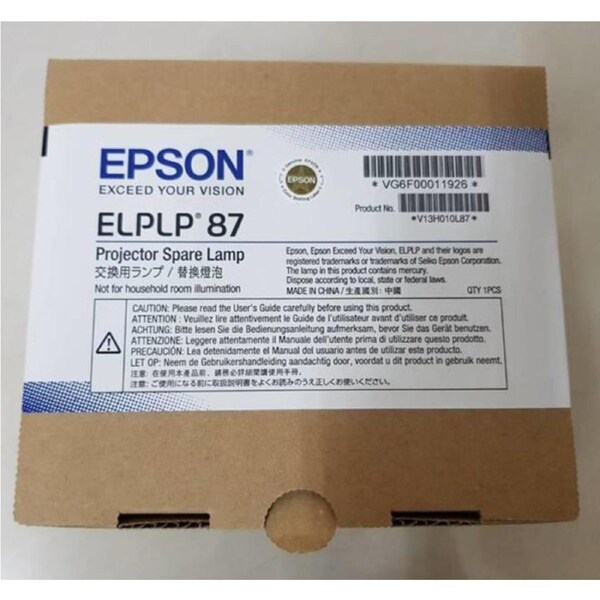GENUINE EPSPON Projector LAMP ELPLP87 V13H010L87 Epson EB-525W EB-535W