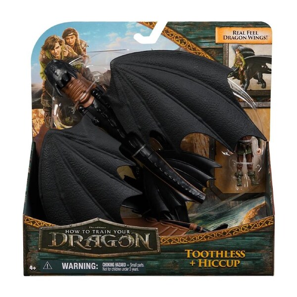 How To Train Your Dragon (2025) Toothless and Hiccup 13 inch Action Figure