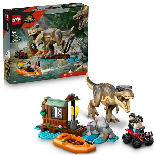 LEGO Jurassic World T-Rex River Escape (76975)