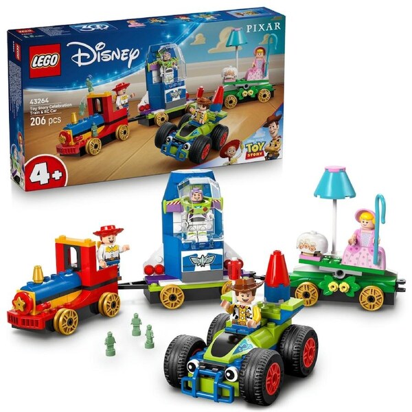 LEGO Disney Toy Story Celebration Train and RC Car (43264)