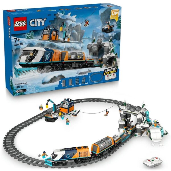 LEGO City Explorers Arctic Polar Express Train (60470)