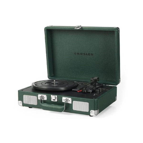 Crosley Cruiser Bluetooth Portable Turntable - Emerald Green