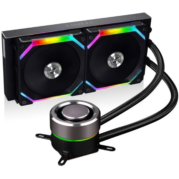 Lian Li Galahad 240mm Uni Fan SL AIO CPU Cooler Black