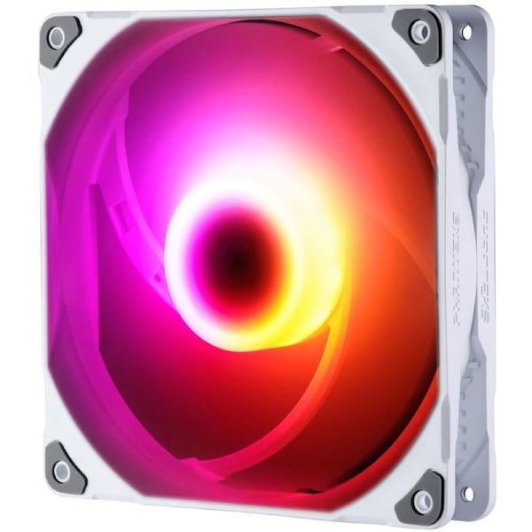 Phanteks M25 140mm PWM Fan Digital RGB White