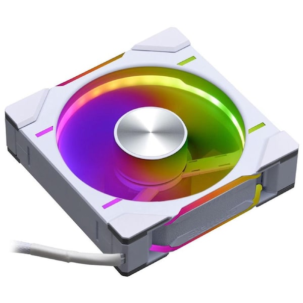 Phanteks D30 120mm PWM Fan Digital RGB White Reversed