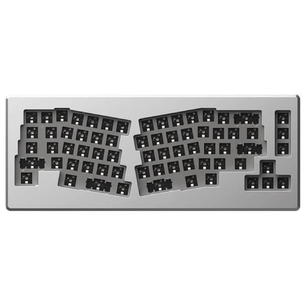 MonsGeek M6 Hot-Swappable Barebone Keyboard QMK Silver