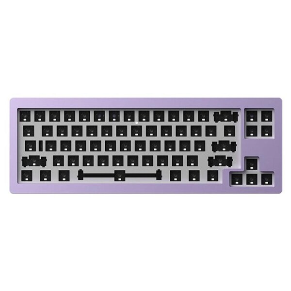 Monsgeek VIA M7 RGB Hot-Swappable Barebone Keyboard Purple