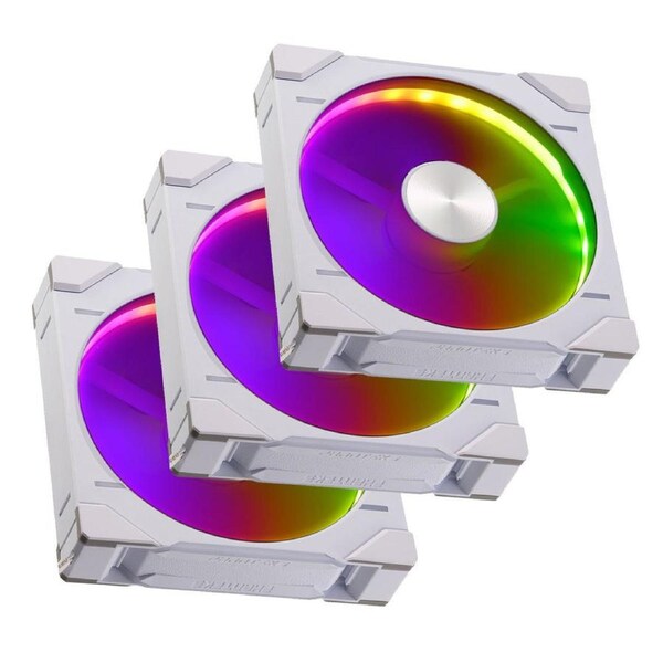 Phanteks D30 140mm PWM Fan Digital RGB White Regular 3 Pack