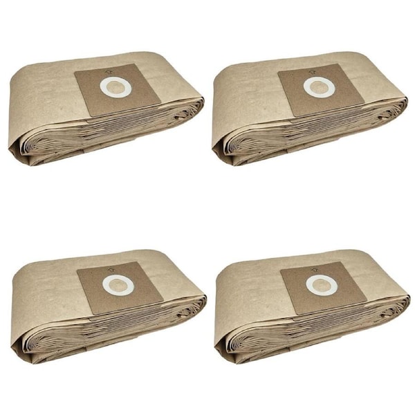 4x 5pc Pullman CD1203 10L Replacement Vacuum Bags for Efficient Dust Capture
