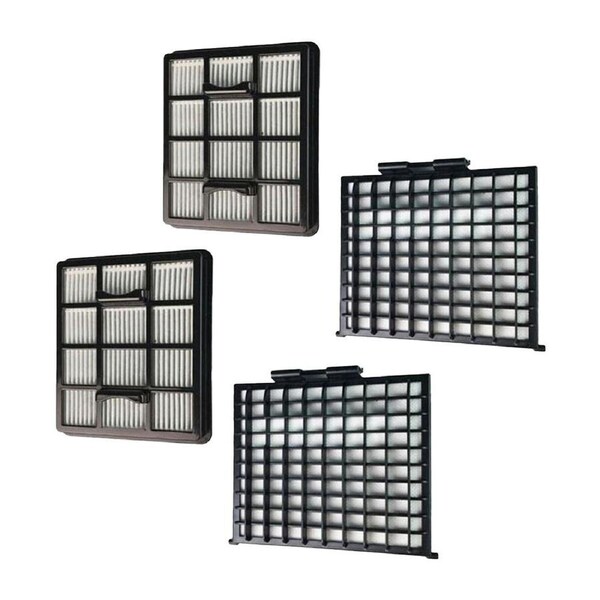 2PK Wertheim 7 Series Filter Replacement for Superior Vacuum Performance White