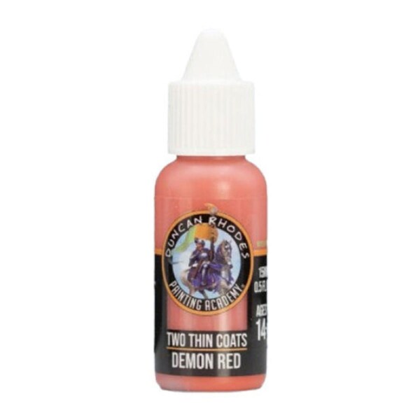 Two Thin Coats Demon Red 15ml