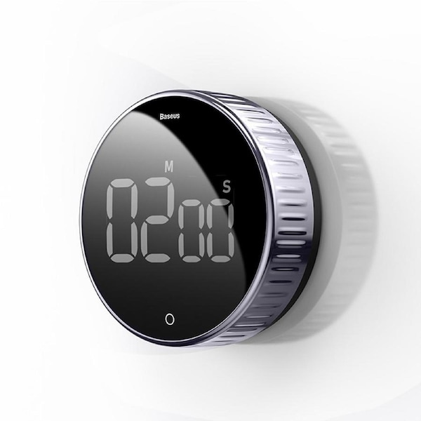 Baseus Heyo Rotation Countdown Timer Black