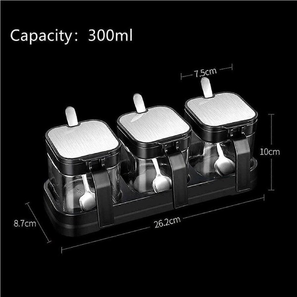 Condiment Container Seasoning Storage Canisters Pots