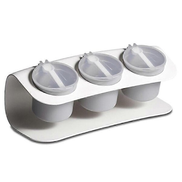 Seasoning Box Kitchen Spice Jar,Seasoning Storage Container for Spice Salt Sugar Cruet,Condiment Ja