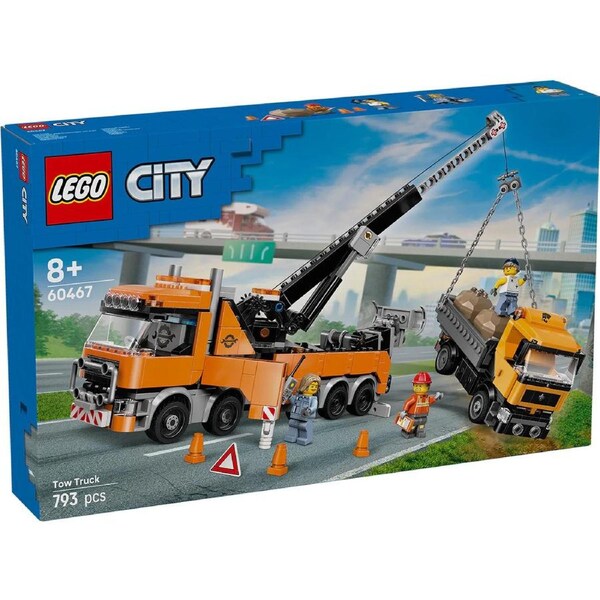 Lego City - Heavy-Duty Recovery Tow Truck with Crane
