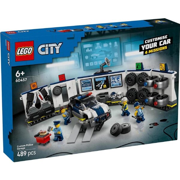 Lego City - Custom Police Car Garage