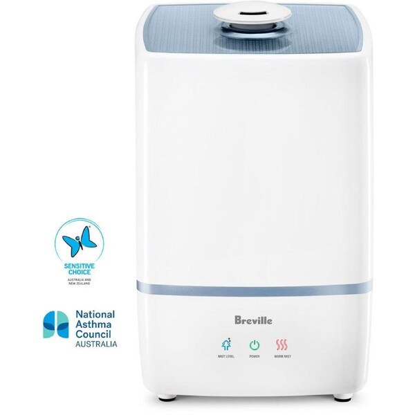 Breville Humidifier - Aromatherapy Room Mister - 5L Water Capacity - Cool Mist Diffuser